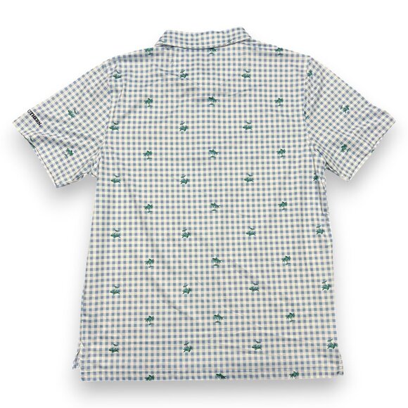 Simply Southern Men's Pattern Polo Size Medium - Picture 4 of 5